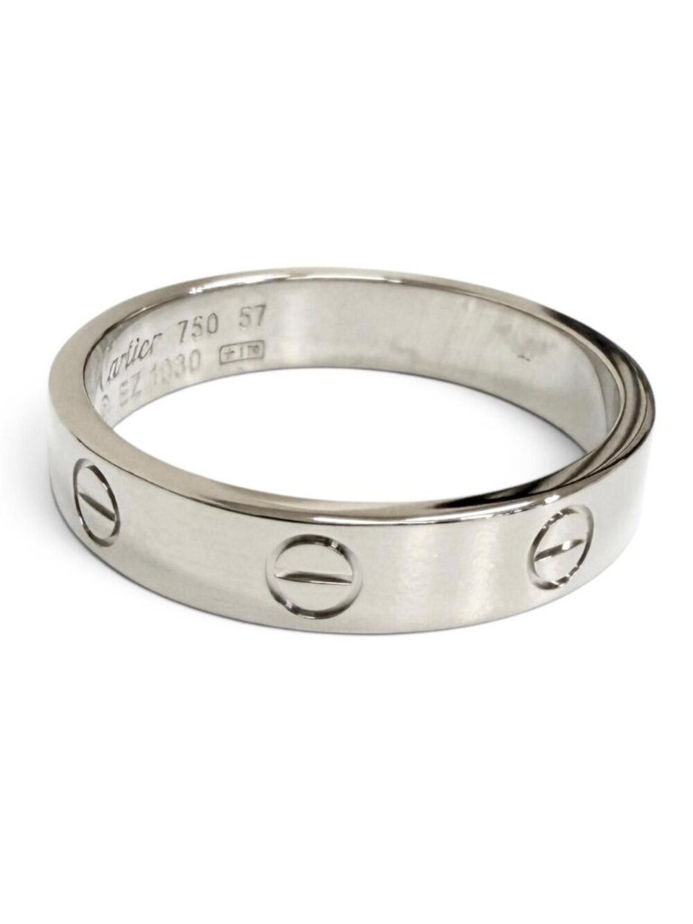 Cartier Mini Love 750 Ring White Gold